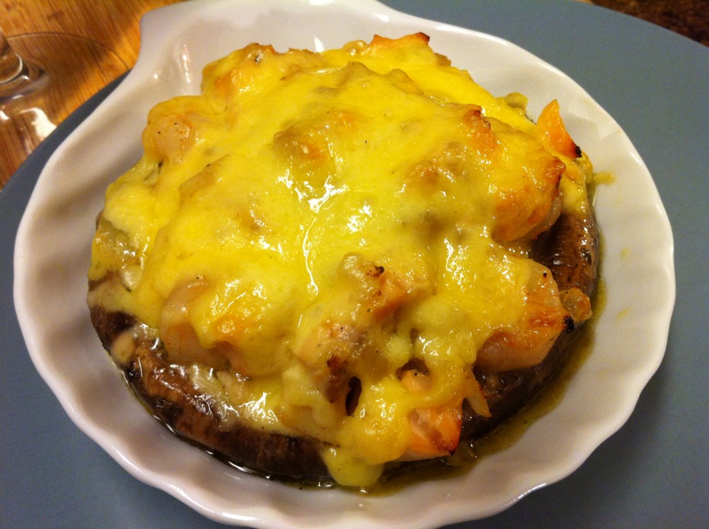 Seafood Stuffed Portobello Mushrooms