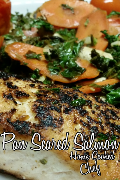 pan seared salmon