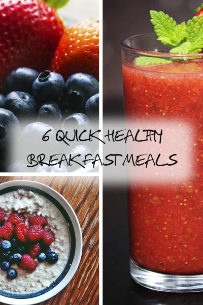 Healthy breakfast meals